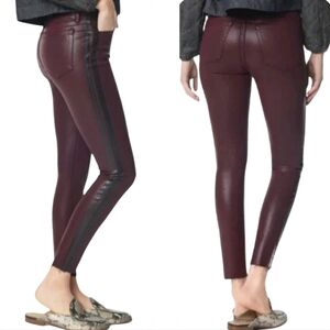 Sam Edelman Kitten Coated Mid-RiseSkinny Ankle Jeans Size 31